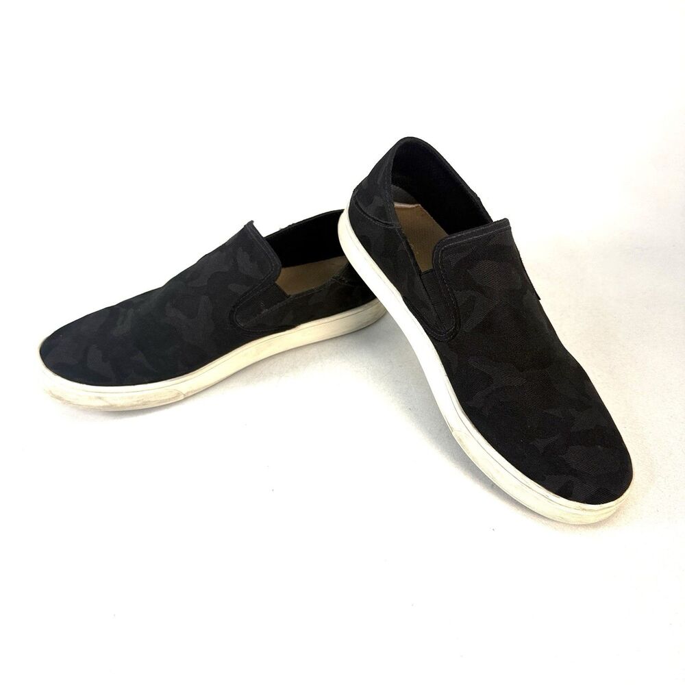 Olukai Women's Pehuea Pa'i Slip-On Sneakers Black Lava Rock/Camo Size 11 | EU 41